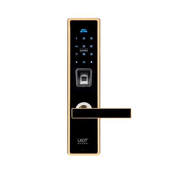 uiot超級智慧家Z2018 家用防盜門木門室內(nèi)門指紋鎖感應(yīng)卡鎖
