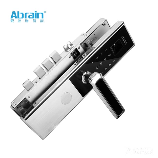 愛(ài)波瑞Abrain智能鎖 全不銹鋼超薄指紋密碼鎖