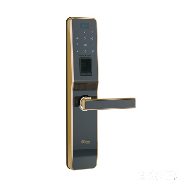 玥瑪電子密碼鎖 家用防盜門智能鎖FP1017