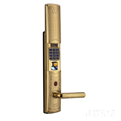 普羅巴克鋅合金滑蓋指紋鎖A308 公寓大門智能鎖