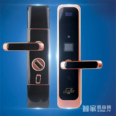 堅(jiān)甲衛(wèi)士紅外全自動(dòng)智能指紋鎖 直板刷卡鎖