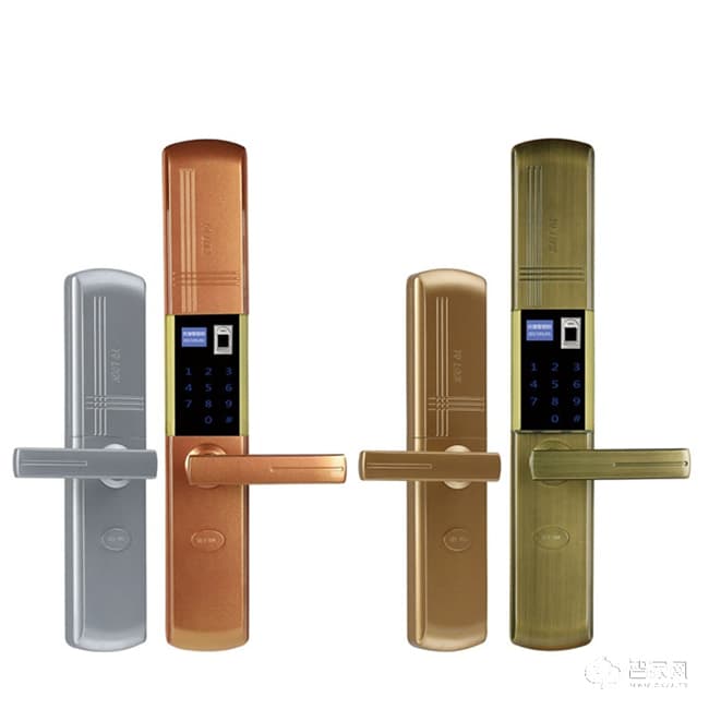 優(yōu)強(qiáng)白領(lǐng)公寓指紋密碼鎖 家用防盜智能鎖