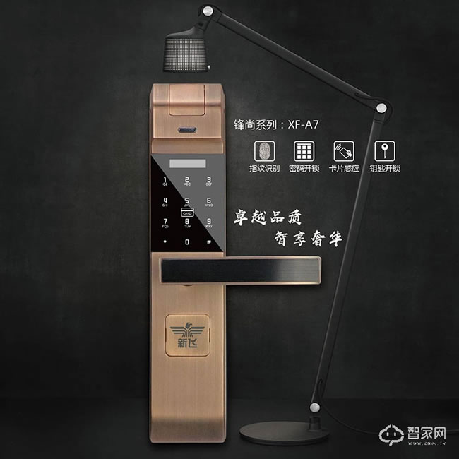 新飛超C級防盜鎖芯指紋鎖  鋅合金材質(zhì)