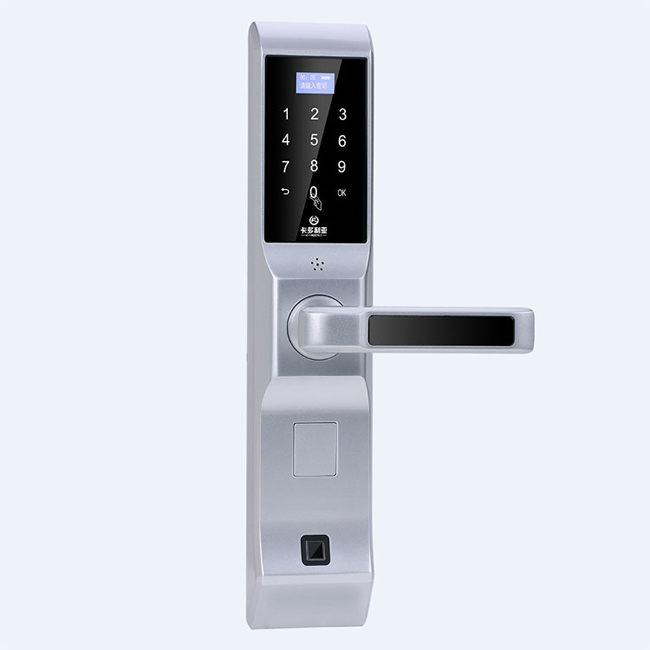卡多利亞指紋鎖 家用防盜門鎖 智能刷卡電子門鎖