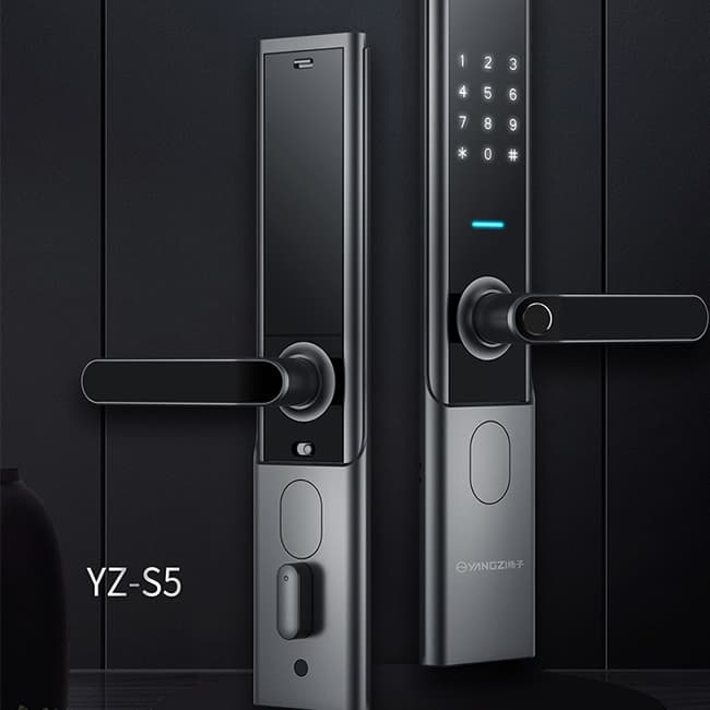 揚(yáng)子智能鎖 S5半自動家用滑蓋智能鎖