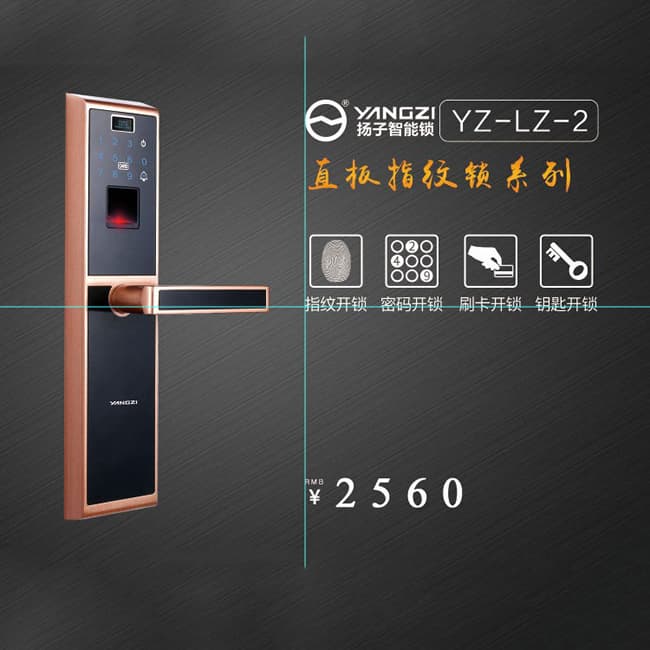 揚(yáng)子智能鎖 S2半自動家用智能鎖