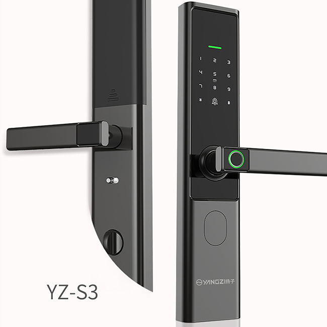 揚(yáng)子智能鎖 S3家用半自動智能指紋鎖