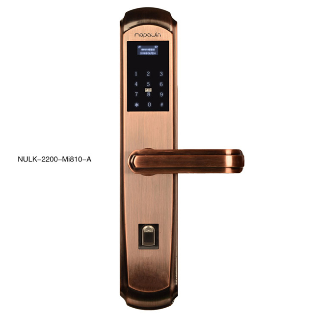 蕙立指紋鎖 NULK-2200-Mi810防盜門智能鎖APP智能鎖