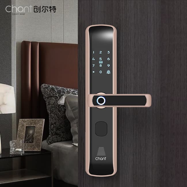 創(chuàng)爾特智能鎖 K03家用防盜直板指紋智能鎖