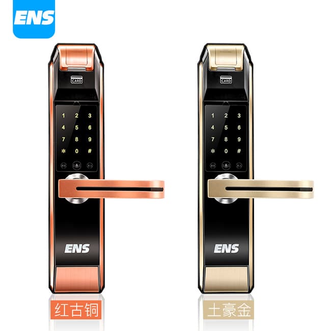 宜恩斯（ens）全自動(dòng)智能電子鎖家用防盜門(mén)密碼鎖