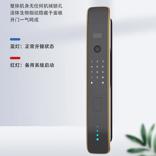 迪菲德智能鎖 Q8一觸開全自動(dòng)指紋智能鎖