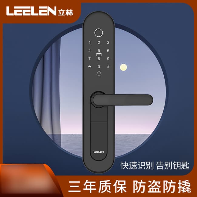 立林智能鎖 L06家用門(mén)鎖防盜門(mén)電子鎖