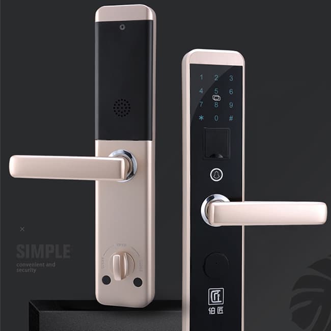 伯匠BJ101智能鎖 全自動(dòng)智能鎖家用電子鎖