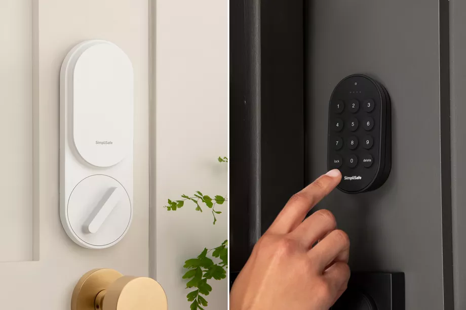 SimpliSafe新推出的99美元智能鎖可在您布防警報時自動鎖定
