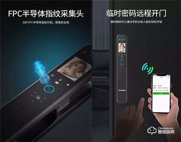 皇家金盾S500人臉識(shí)別+貓眼全自動(dòng)智能鎖新品發(fā)布