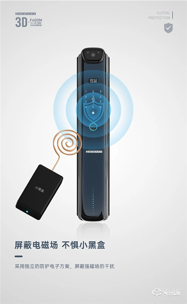新品首發(fā) | 皇家金盾F60DM全自動3D人臉+貓眼鎖震撼上市