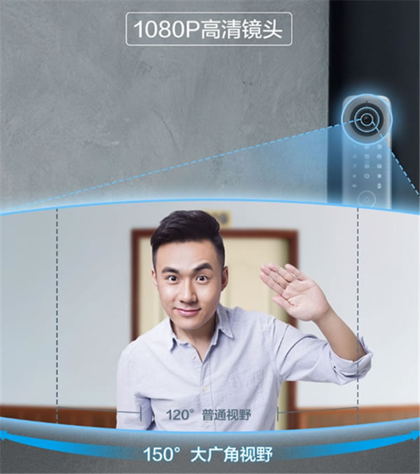 TCL智能門鎖AI攝像頭智能鎖K7C-12已開(kāi)啟預(yù)售