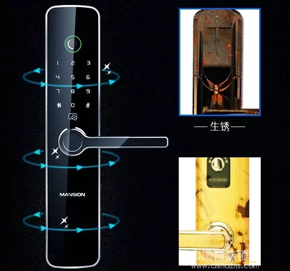 曼申ilock5智能門鎖，通體不銹鋼家居守護(hù)者！