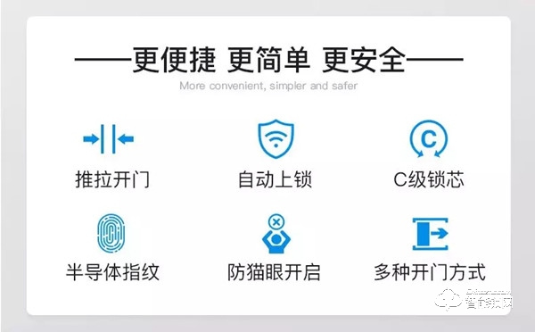 蓋德曼PASS700智能門鎖，讓你方便到上癮。