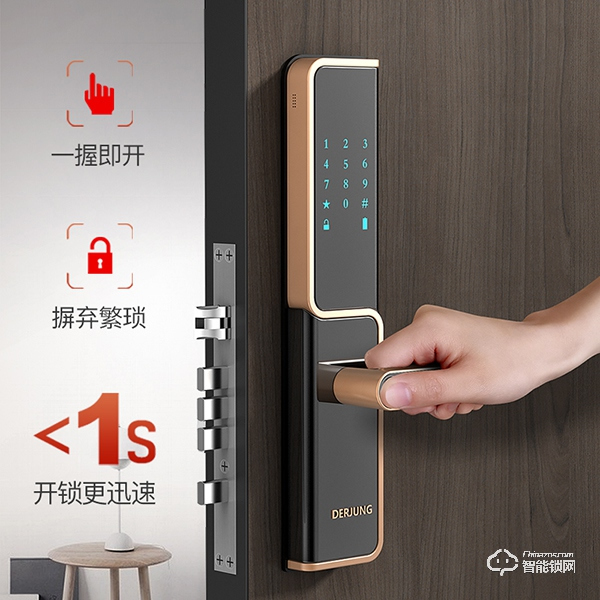 單看指紋識別技術，典匠D5智能門鎖為何如此出色？