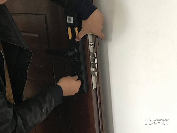 智能生活，從進門開始——小益智能鎖E206T天貓版安裝體驗