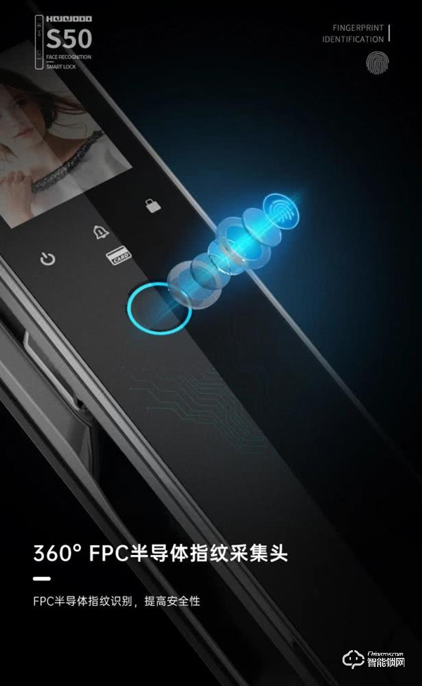 皇家金盾S50人臉識別全自動指紋鎖開箱體驗