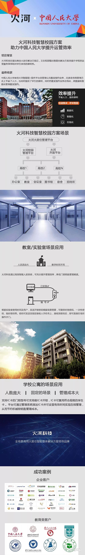 火河科技智慧校園方案，助力中國人民大學(xué)提升運管效率