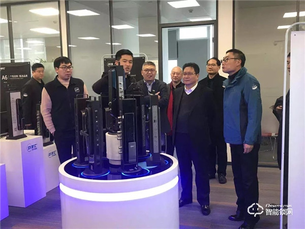 新沂市領導帶隊赴滬考察，招商引資歐科智能鎖項目