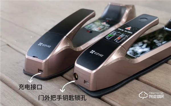 螢石視頻鎖，雙鋰電池供電，詮釋一款好智能鎖該有的續(xù)航能力