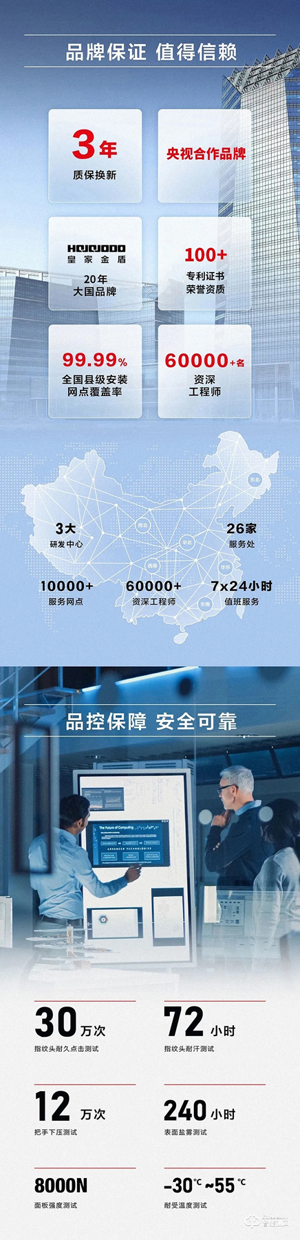 皇家金盾人臉鎖售后服務(wù)再次升級，全心服務(wù)成行業(yè)新標準
