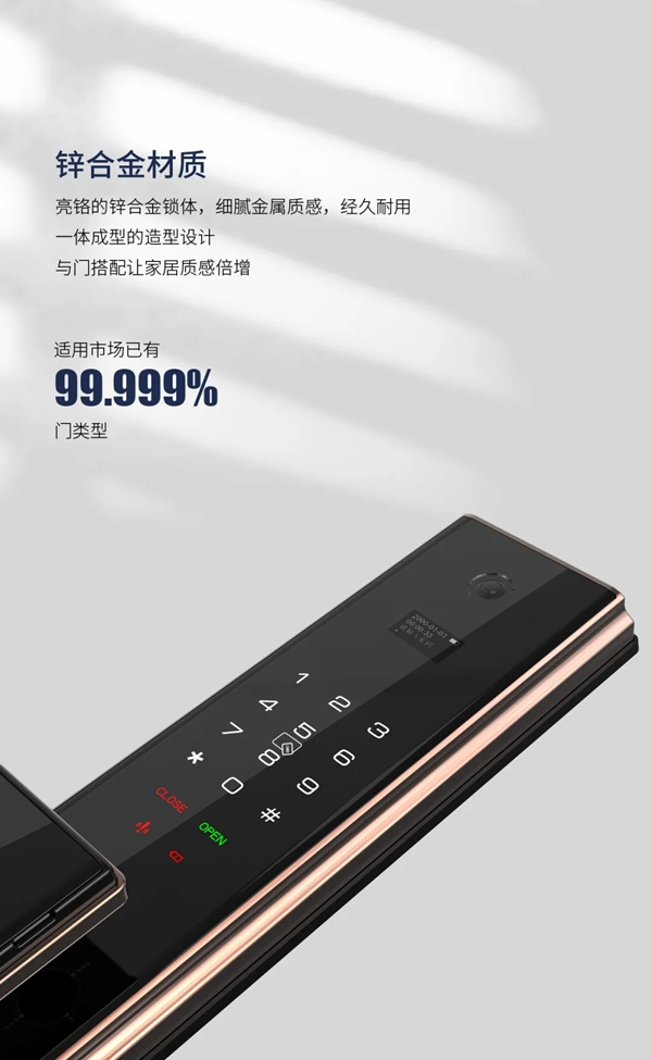因特V55-S智能貓眼鎖全新升級