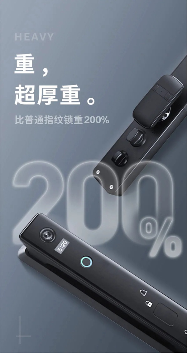 博克全自動(dòng)貓眼安防智能鎖