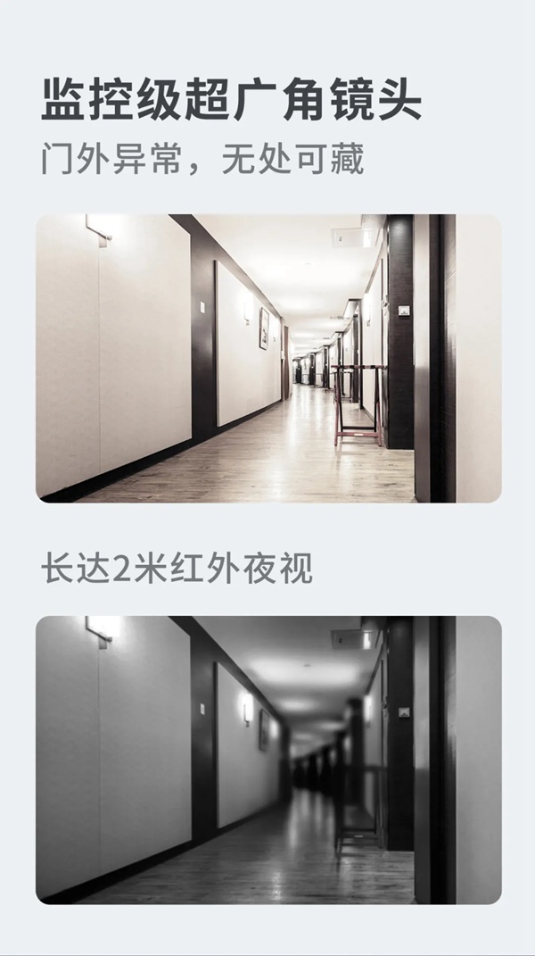 博克全自動(dòng)貓眼安防智能鎖