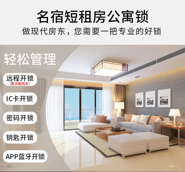 選擇什么樣的公寓酒店鎖，即安全有靈活？