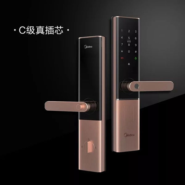 美的慧生活新品“黑”科技智能門鎖M2發(fā)布！