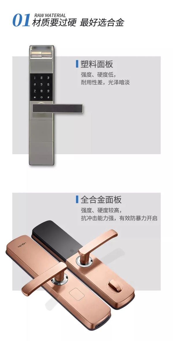 亞太天能智能鎖為您整理了一份智能鎖的選購(gòu)攻略！