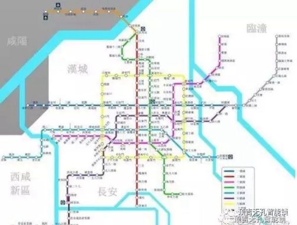頂吉智能鎖：西安兩條地鐵在建，最快預計2019年通車！