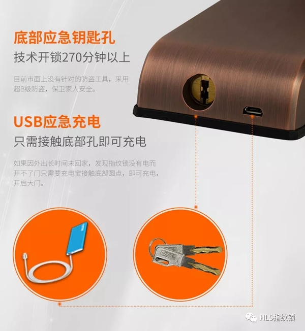 豪力士智能指紋鎖為你解說(shuō)智能密碼鎖D3668