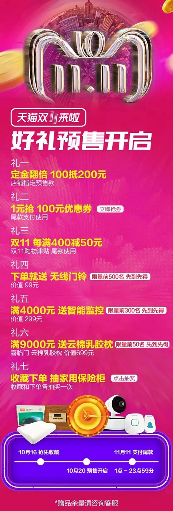 王力安防“雙十一”預(yù)售鉅惠，超值優(yōu)惠攻略你get了嗎？