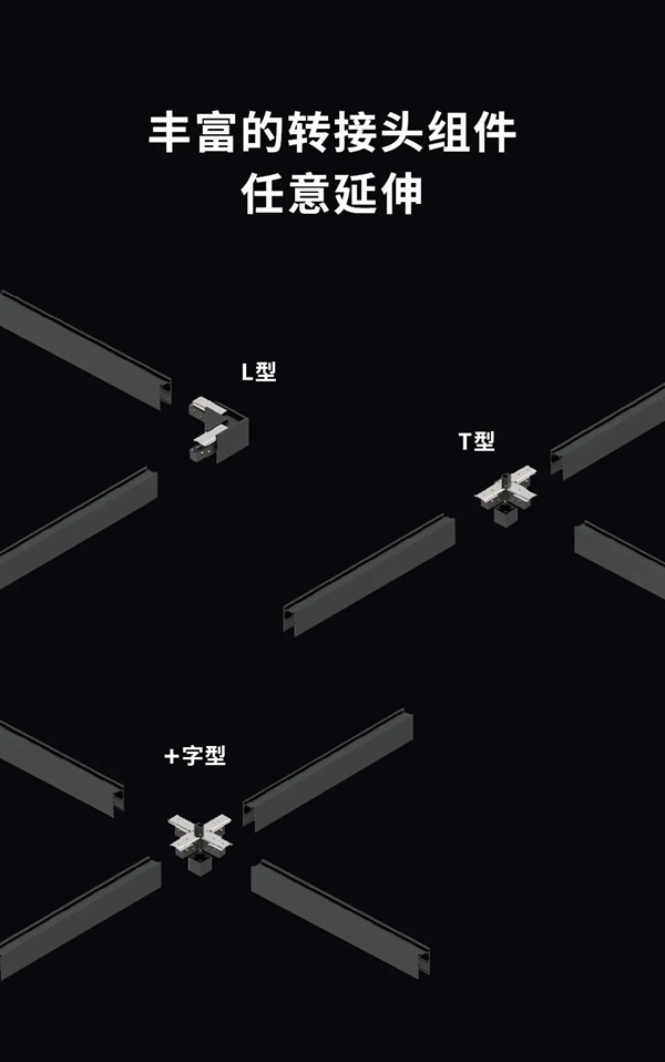 河?xùn)|科技HDL：STAR | 48V低壓磁吸條形系統(tǒng)，開(kāi)啟無(wú)主燈照明新風(fēng)尚