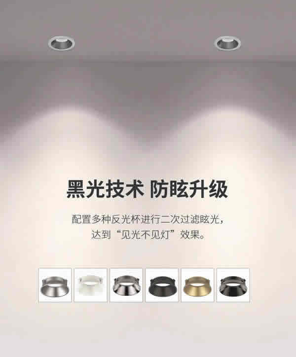 SUN | 嵌入式可調(diào)節(jié)防眩射燈，喚醒家中每個(gè)角落