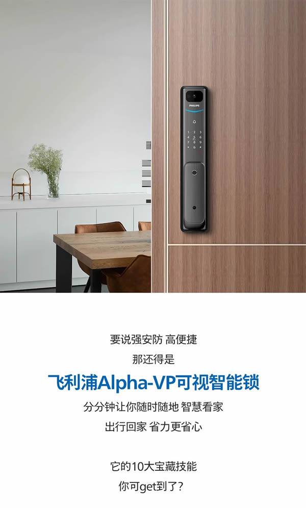 1分鐘，教你如何把飛利浦Alpha-VP視頻鎖玩明白