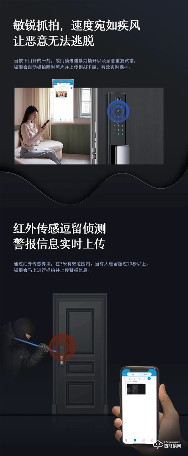 新品首發(fā) | 智屏貓眼全自動智能鎖A5p震撼來襲！
