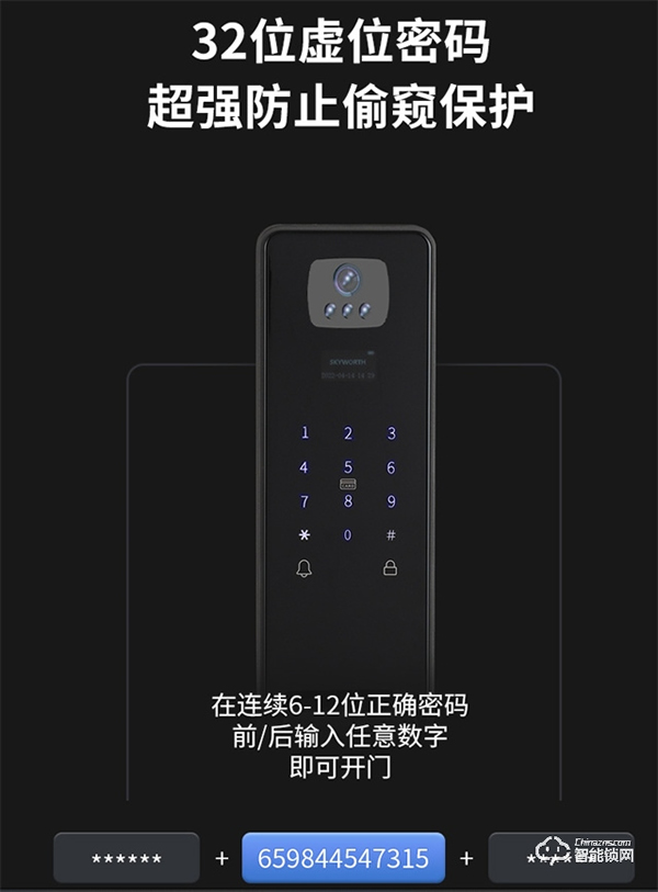 創(chuàng)維智能鎖4大安全功能，你知道嗎？