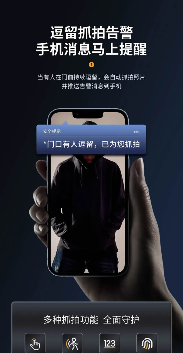 明星同款力薦丨亞太天能智屏貓眼全自動(dòng)智能鎖A6p