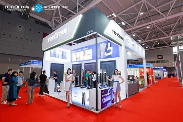 盛況來襲！天能驚艷出圈深圳建博會，掌靜脈智能門新品首秀即C位