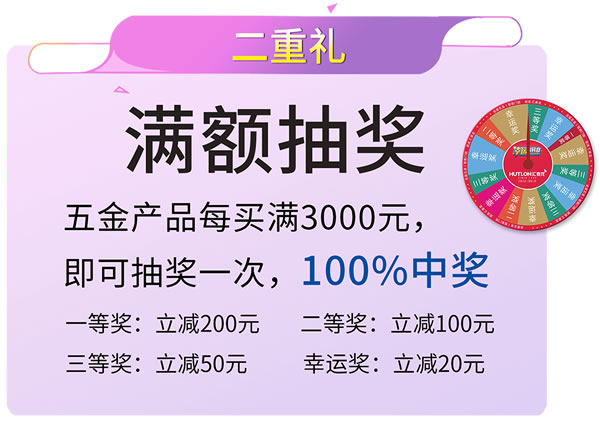 匯泰龍 | 滿減、抽獎、96特權禮/購…福利滿滿！