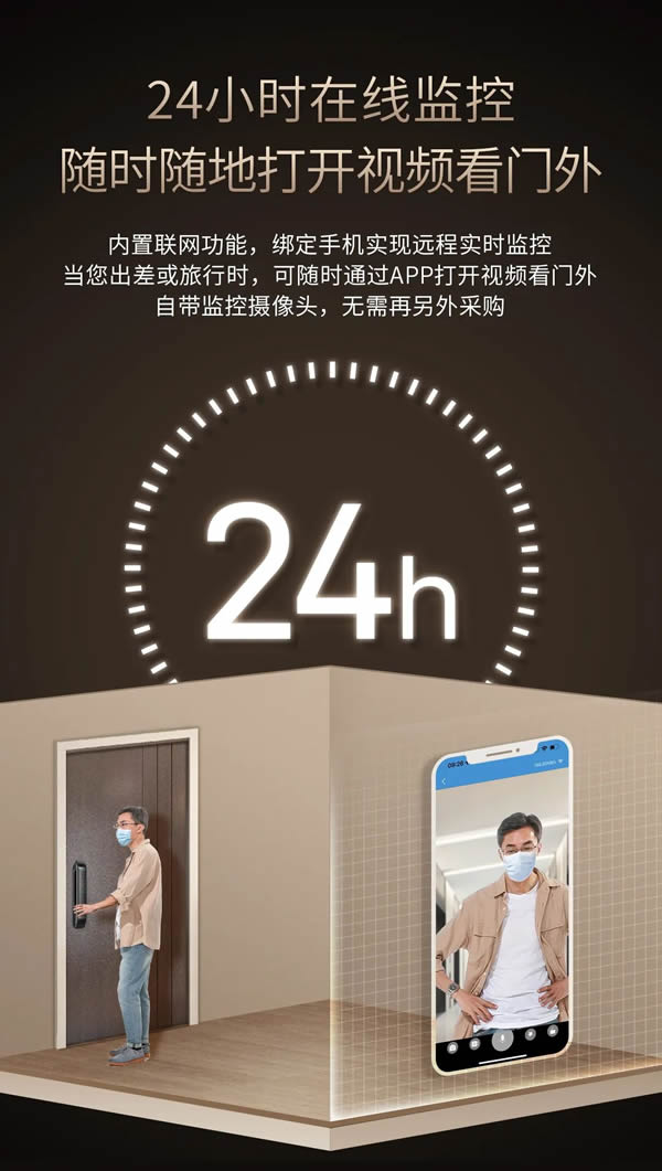 亞太天能智能鎖·明星爆款丨全功能匯聚一身的高配全自動(dòng)智能鎖A6s