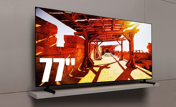 三星將在CES2023上發(fā)布77英寸QD-OLED電視？