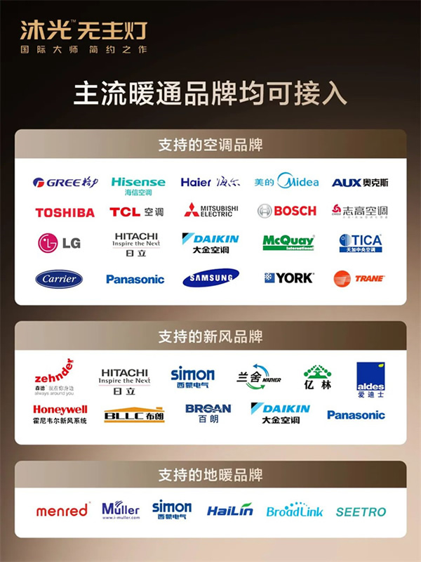 新品首發(fā) | 沐光MOS系統(tǒng)，升級(jí)智控空調(diào)、新風(fēng)、地暖